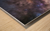 The galaxy core Wood print