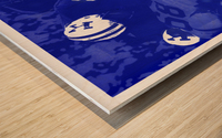 1977 Kentucky Wildcats Football Art Print Wood print