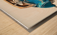 2553 Wood print
