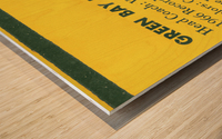 1966 Green Bay Packers Wall Art Wood print