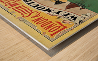 Vintage poster for London & South Western Railway Wood print