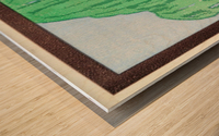 Divadlo V Sarce Wood print