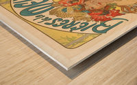 Bierre de la Meuse poster Wood print