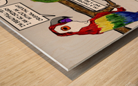The Gang Is All Here   1 of 2 Wood print
