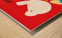 Original Woodstock poster in 1969 Wood print
