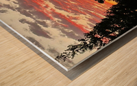 Deb  Sunrise SharpenAI Focus Wood print