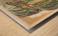 London Underground Kew Gardens poster Wood print