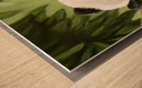 Peaceful Wood print