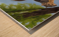 Nonstop Wood print