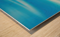 Sea Sunset V - Panoramic Wood print