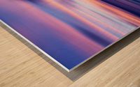 Sea Sunset IX - Panoramic Wood print