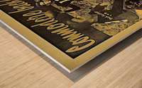 1953 Vandy Football Art Remix Wood print
