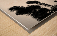 Ghost Mountains Wood print