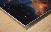Cosmic Cliffs JWST Wood print
