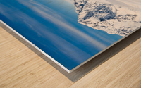Ski Tour Wood print