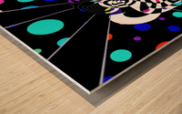 CELEBRATE Wood print