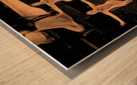 Brown Ballet bw Impression sur bois