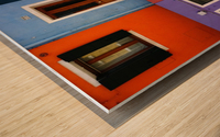 Burano patchwork I Wood print