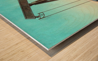 ISIS Wood print