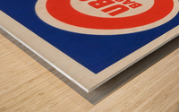 1964 cubs baseball  Wood print