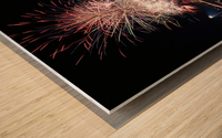 Fireworks ar SRP Park Home of the GreenJackets    1675611049.8332 Wood print