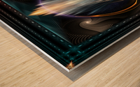 Imperial View Fractal Art Composition by Xzendor7 Wood print