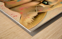 Panther Surprise  Wood print
