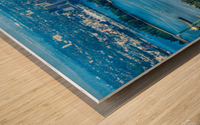 City of Glass: A High Quality Artwork of Vancouver Wood print