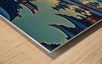Toro Nagashi Wood print