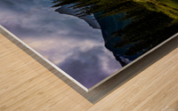 Capturing the Magic: An Ultra High-Resolution Photograph of Deadmans Flats in Canmore Alberta Wood print