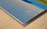 A Day at the Edge: Witnessing the Beauty of Duncansby Stacks Up Close Wood print