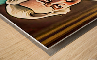 President13 Fillmore Wood print