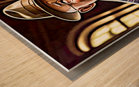 President33 Truman Wood print