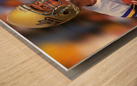 Troy Aikman UCLA 3D Football Art Wood print