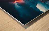 The storm is upon us 1 of 4 Wood print