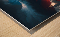 The storm is upon us 3 of 4 Wood print