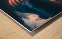 The storm is upon us 4 of 4 Wood print