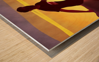 Desert Star Wood print