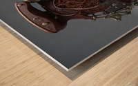 Steampunk Musical Instrument 1-4 Wood print