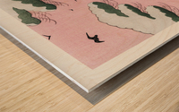 Pink Sky Impression sur bois