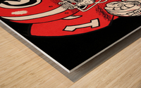 1980 Georgia Bulldogs Jack Davis Remix Wood print