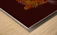 Leopard Abstracto Wood print
