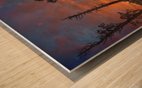 Lake Tahoe Sunrise Wood print