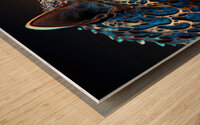 Metal Jaguar Wood print