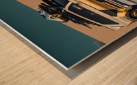 Futuristic SUV  Wood print