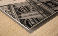 Towering Presence of the Empire State Building Wood print