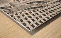 Lower Manhattan Wood print