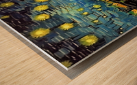 Inspired By Starry Night Wood print