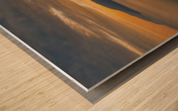 Sunrise Wood print