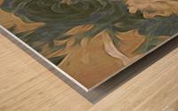 leo rose Wood print